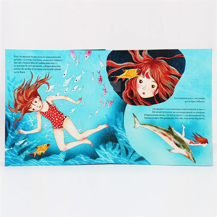 Factory Hot Sale Mermaid Adventure Story Sound Book