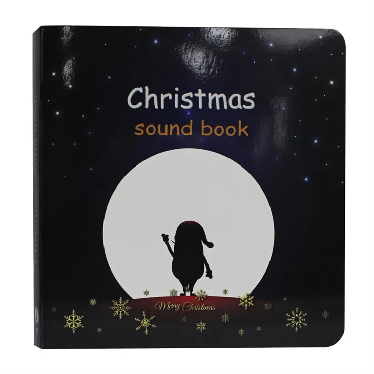 Happy Learning Christmas Sound Book Use For Baby Early Education