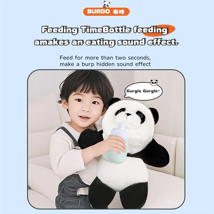 AI Panda Toy Makes Debut At Chengdu Gift Expo